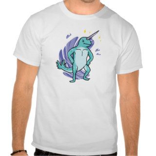 Manly Narwhal T Shirts