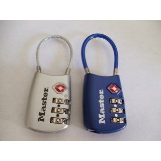 Master Lock 4688D TSA Accepted Cable Luggage Lock in Assorted Colors, 1 Pack