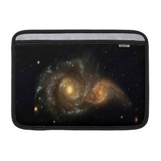 Two Spiral Galaxies Collide Macbook Air 11" Sleeve MacBook Air Sleeves