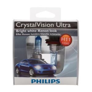Philips CrystalVision Ultra 12362/H11 Headlight Bulb (2 Pack) 12362CVS2
