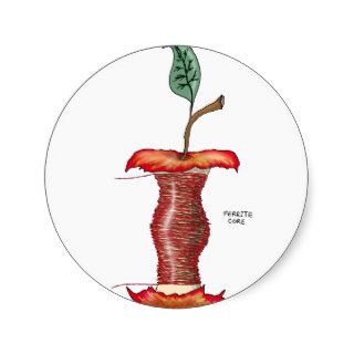 Ferrite Core Round Sticker