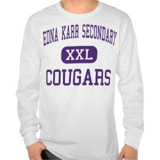 Edna Karr Secondary   Cougars   High   New Orleans Tee Shirts