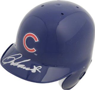 Ron Santo Chicago Cubs Autographed Riddell Mini Batting Helmet 