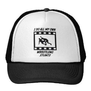 Wrestling Stunts Mesh Hat