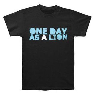 One Day As A Lion Logo Slim Fit T shirt Clothing