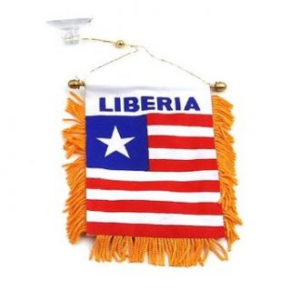 World Mini Banner Liberia Costume Headwear And Hats Clothing