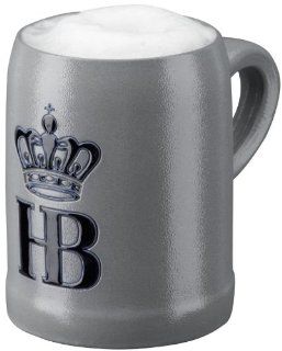 Hofbrauhaus Munchen Munich Logo Salt Glazed German Beer Mug .5 L  