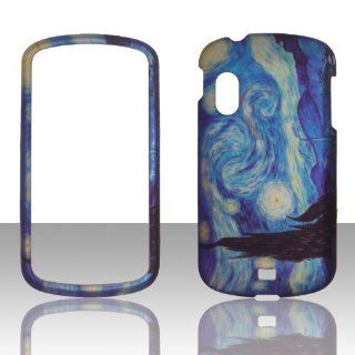 2D Blue Deign Samsung Stratosphere i405 Verizon Case Cover Hard Phone Case Snap on Cover Rubberized Touch Faceplates Cell Phones & Accessories