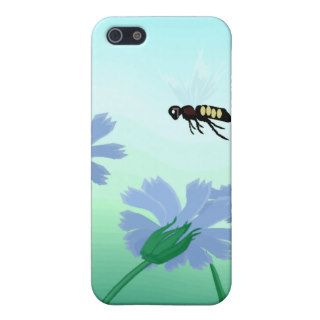 Think spring bees, flowers & monogram iphone4 case cover for iPhone 5