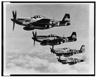 Photo P 51 Mustang 375th Fighter Squadron 361st Fighter Group   Prints