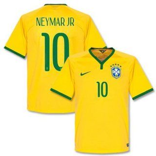 Neymar Brazil Jersey, World Cup 2014  Soccer Equipment  Sports & Outdoors