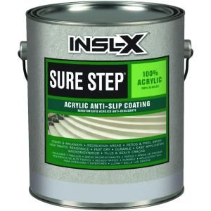 Sure Step 1 gal. Clear Acrylic Anti slip Concrete Paint SU 001
