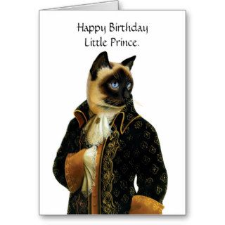 DR041card, Happy Birthday Little Prince.