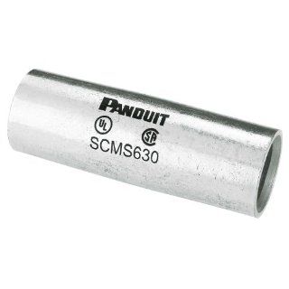 Panduit SCMS150 X Metric Conductor Butt Splice, Standard Barrel, 150mm Copper Conductor Size, 16.5mm ID, 57.0mm Length Butt Terminals