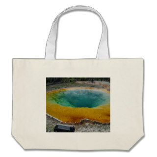 Yellowstone Thermal Spring In Morning Tote Bag