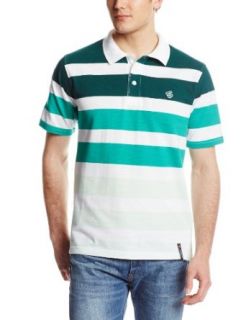 Southpole Men's Engineered Horizontal Stripe Pique Polo In Medium Even at  Mens Clothing store