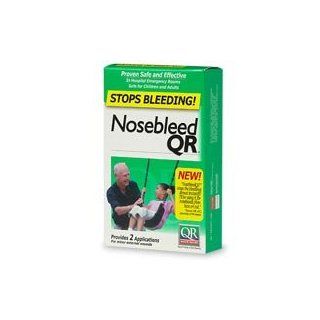 Nosebleed Qr Kit Stops Bleeding   2 Applicators [Health and Beauty] Health & Personal Care