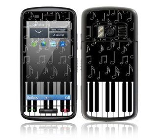 Nokia C6 01 Decal Skin   I Love Piano 