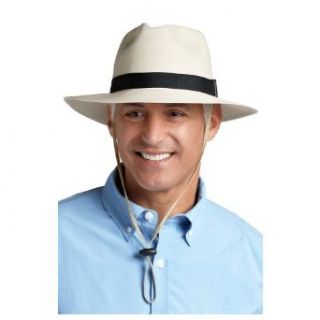 Coolibar UPF 50+ Men's Packable Fedora at  Mens Clothing store Sun Hats