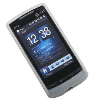 CoverON® Silicon Skin CLEAR Rubber Soft Cover Case for HTC AT&T PURE [WCP369] Cell Phones & Accessories