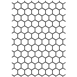 Embossing Folder Background 5"X7" Honeycomb Darice Cutting & Embossing Dies