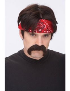The Biker Mustache  Brown Costume Accessory Clothing