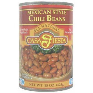 Casa Fiesta Mexican Style Mild Chili Beans, 15 Ounce    12 per case