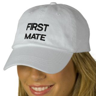 FIRST MATE HAT BASEBALL CAP
