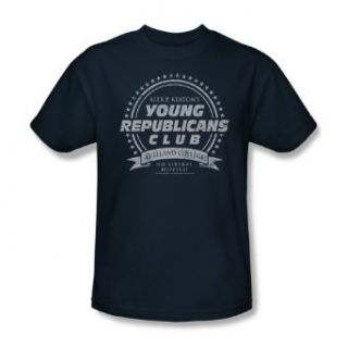 Family Ties Young Republicans Club Alex Keaton T shirt (Small) Clothing