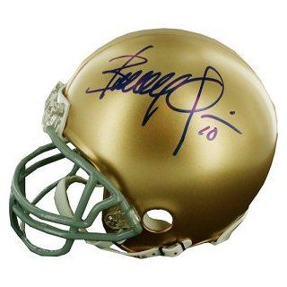 Brady Quinn signed Notre Dame Fighting Irish Mini Helmet Sports Collectibles