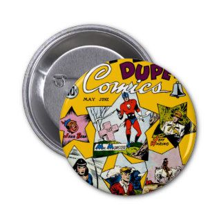 Vintage Super Hero Comic Pin