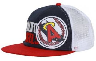 California Angels A with Halo Logo Original Vintage Snapback   Red w/ Blue at  Mens Clothing store