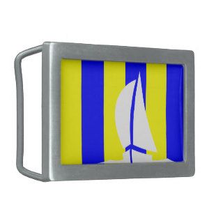 Nautical Flag Letter G Golf Yachting Boat Sailing Rectangular Belt Buckle