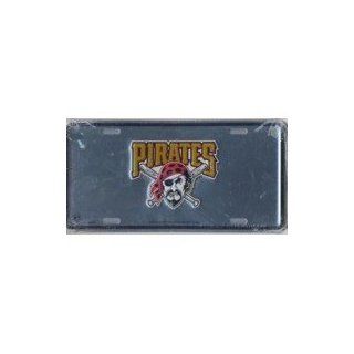 Pittsburgh Pirates MLB 3D Logo License Plate  Automotive License Plate Frames  Sports & Outdoors