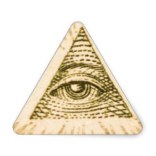 Masonic All Seeing Eye Sticker