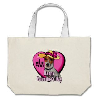 Jack Russell Terrier Valentines Bags
