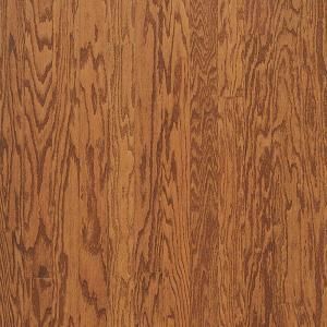 Bruce 3/8 in. x 5 in. x Random Length Engineered Oak Gunstock Hardwood Floor (30 sq. ft./case) EVS5231