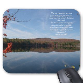 Higher Thoughts, Isaiah Scripture Mouse Pad