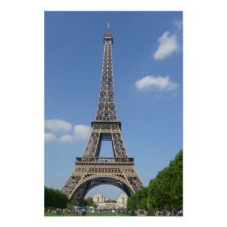 Paris   Eiffel Tower   Posters