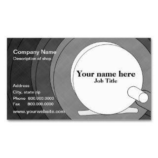 Fishing Antiques Template Business Card