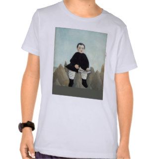 Henri Rousseau  Boy on the Rocks Tshirts