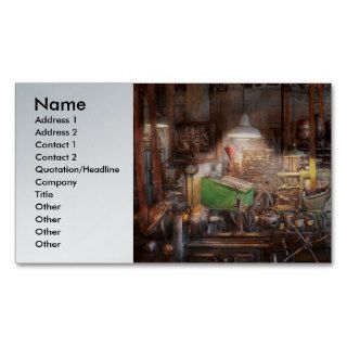 Machinist   It all starts with a Journeyman Business Card Template