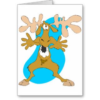 Moose Shirts and Gifts 26 Greeting Card