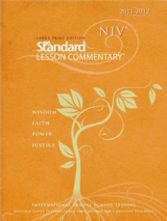New International Version Standard Lesson Commentary 2011 2012 (Large Print,Paperback) Christianity