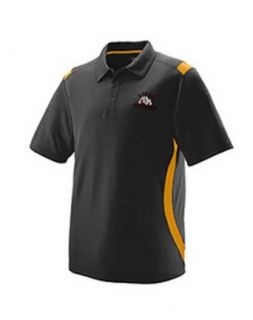 Augusta Sportswear 5015 Adult's Sport Shirt Small Black/Gold at  Mens Clothing store