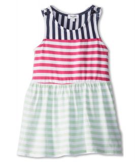 Splendid Littles Mix Stripe Tank Dress Girls Dress (Pink)
