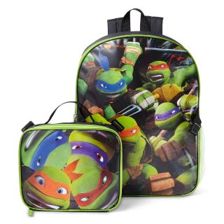 Teenage Mutant Ninja Turtles Backpack with Lunch Kit, Boys