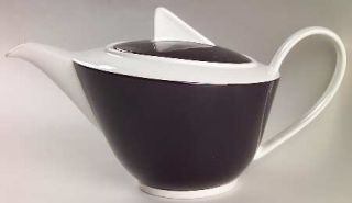 Villeroy & Boch Wonderful World Black Tea/Coffee Pot & Lid, Fine China Dinnerwar