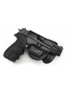 Paddle Holster. BERSA 380. BLACK LEFT HANDED  Gun Holsters  Sports & Outdoors