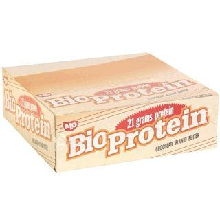MLO Bio Protein Bar, Chocolate Peanut Butter, 2.85 Ounce Bars in 12 Count Boxes Health & Personal Care